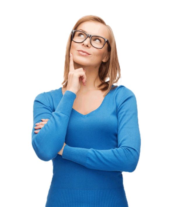 Thinking Woman PNG Free Download 24