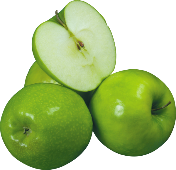 Three Apple One Cutted Png