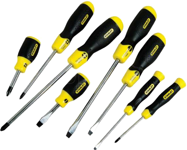 Yellow Screwdrivers Png Download