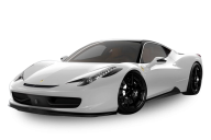 White Ferrari Png Image Download