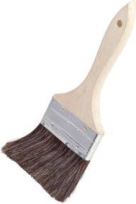 white wooden handle black brush free png download